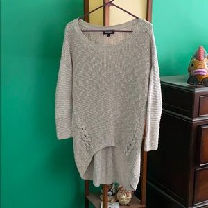 Express Oatmeal Pullover Sweater